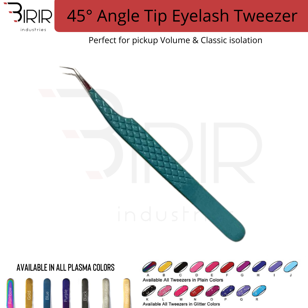 45 Degree Angle Eyelash Extention Tweezer