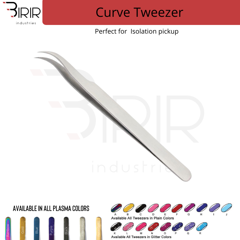Curve Tweezer For Isolation Lashes