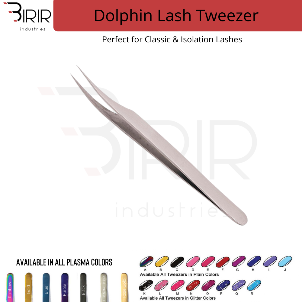 Dolphin Lash Tweezer For Isolation & Volume Lashes