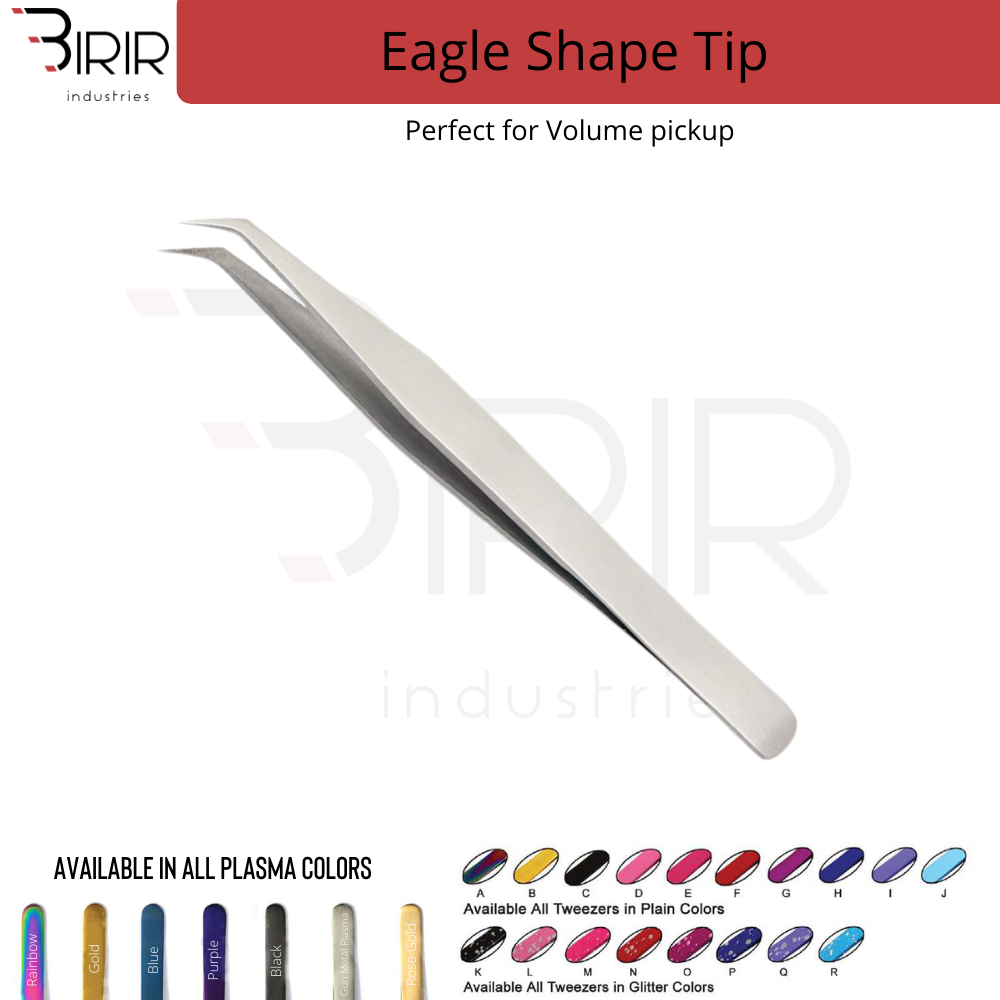 Eagle Shape Tip Eyelash Tweezer