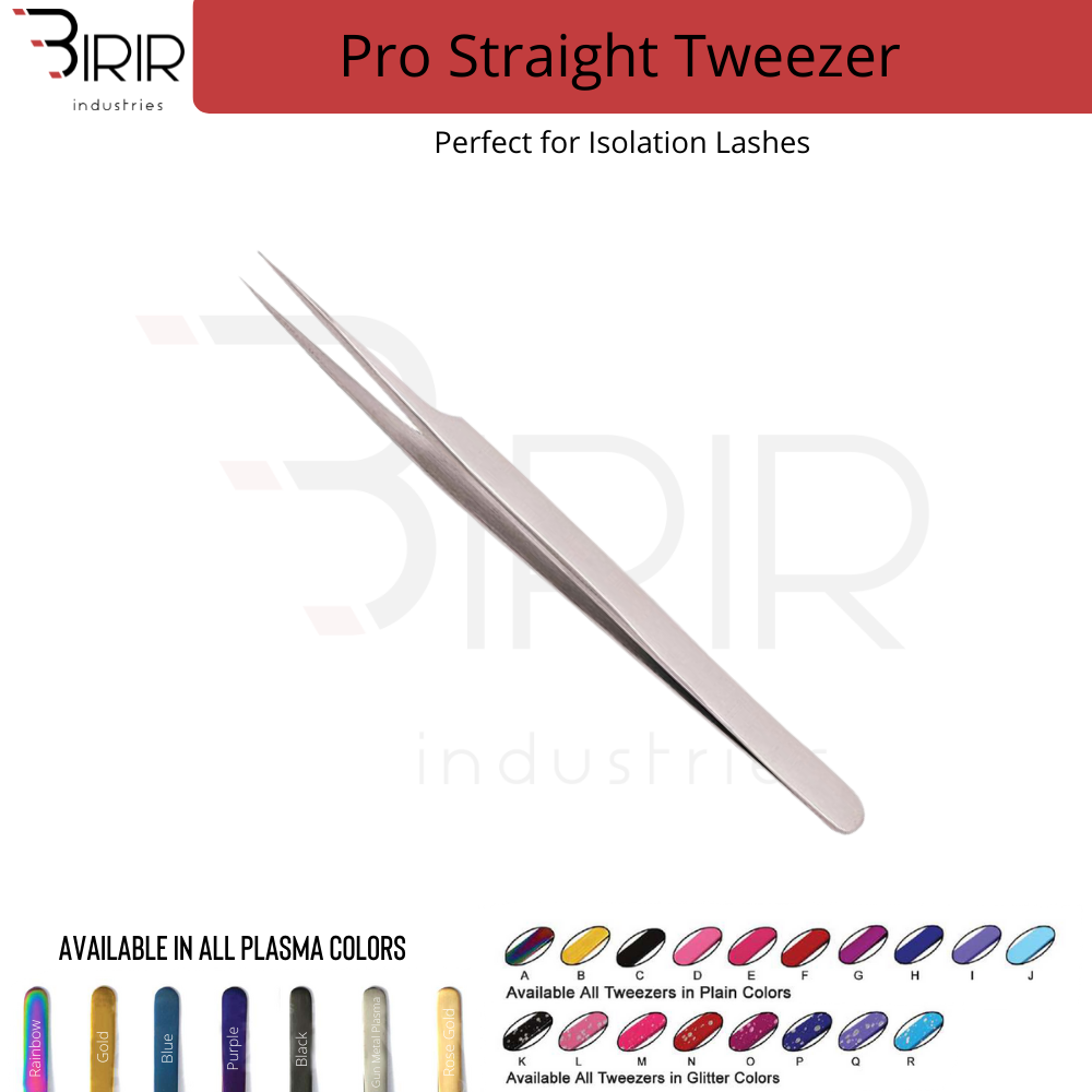 Pro Straight Lash Tweezer