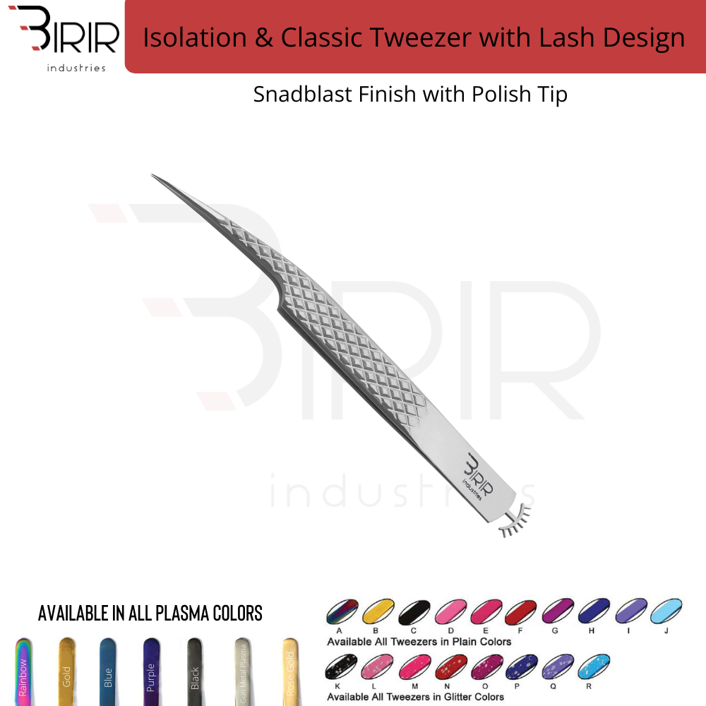 Isolation & Classic Tweezer With Lash Design